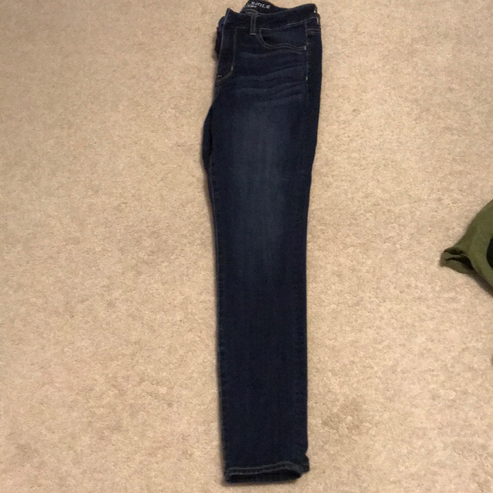 Blue jeans stretchy